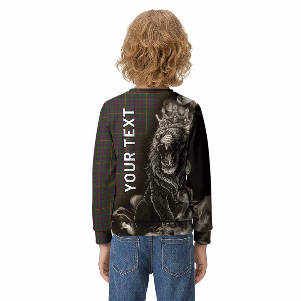 Hall Tartan Kid Knitted Sweatshirt Roaring Lion Heritage