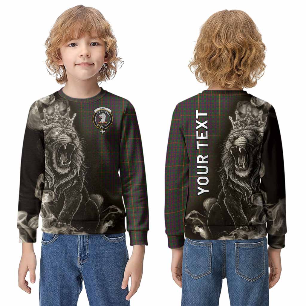 Hall Tartan Kid Knitted Sweatshirt Roaring Lion Heritage