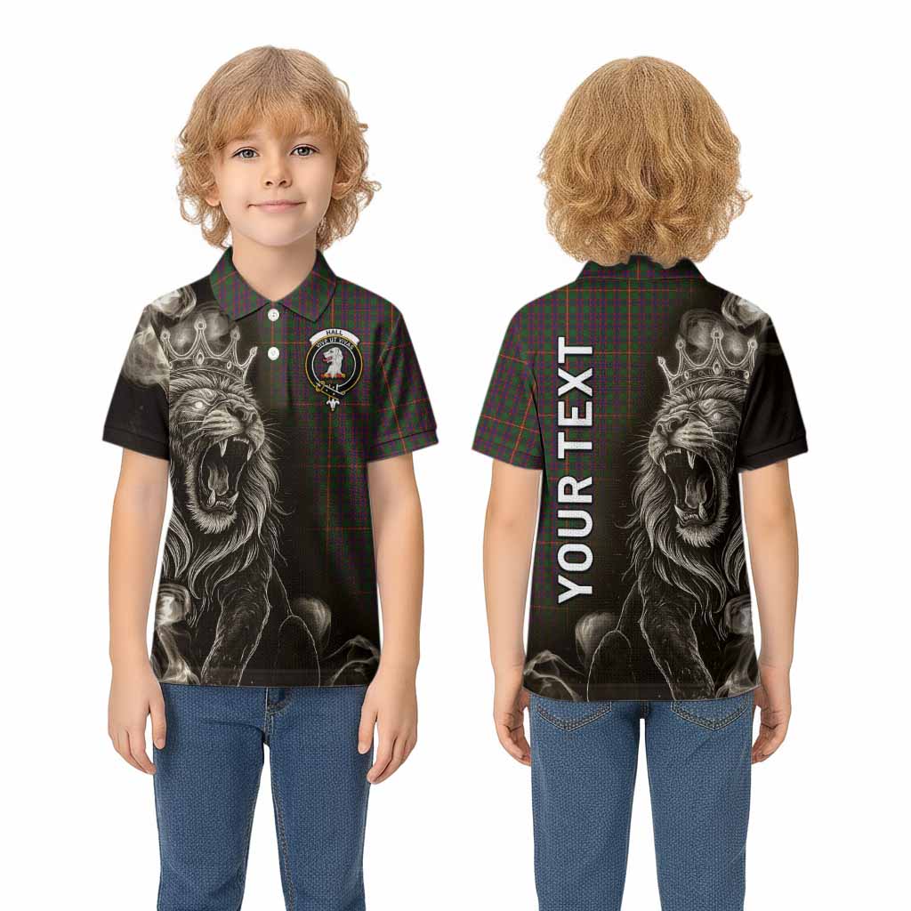 Hall Tartan Kid Polo Shirt Roaring Lion Heritage