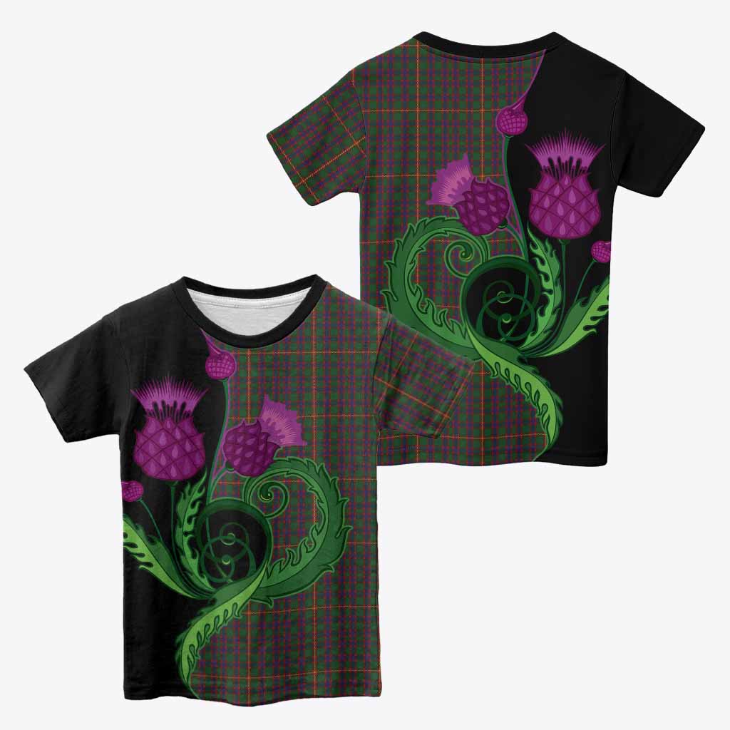 Hall Tartan Kid T-shirt Traditional Scottish Thistle