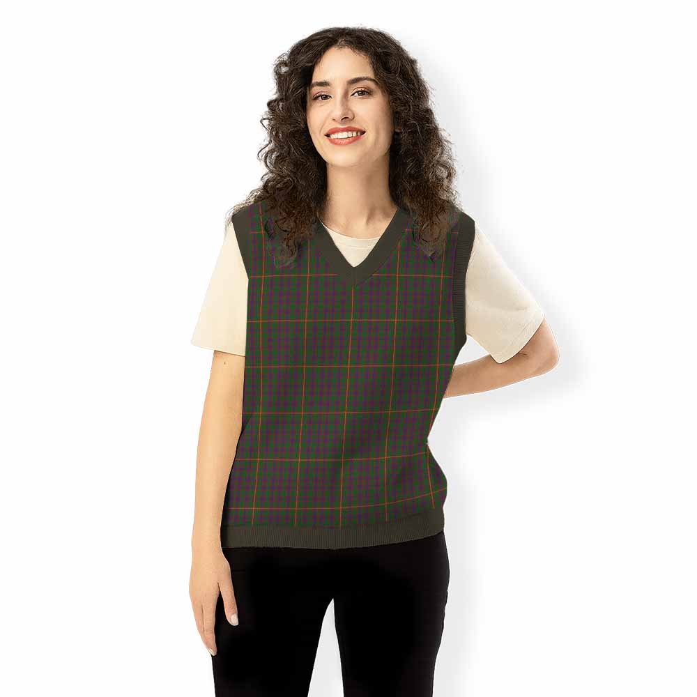 Hall Tartan Knitted V-Neck Vest - Tartan Vibes Clothing