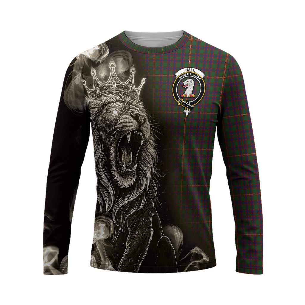 Hall Tartan Long Sleeve T-Shirt Roaring Lion Heritage