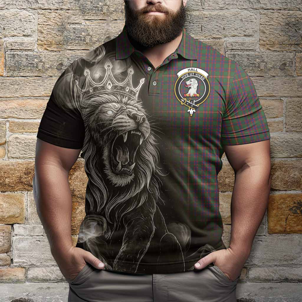 Hall Tartan Polo Shirt Roaring Lion Heritage