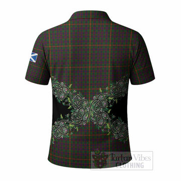 Hall Tartan Polo Shirt Thistle Scottish Spirit