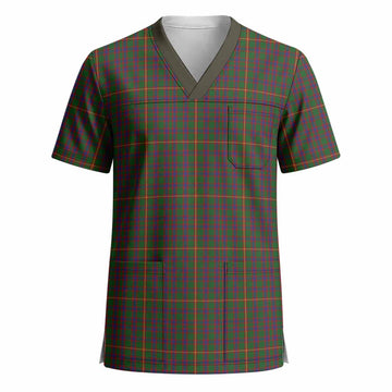 Hall Tartan Scrub Top - Tartan Vibes Clothing