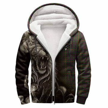 Hall Tartan Sherpa Hoodie Roaring Lion Heritage