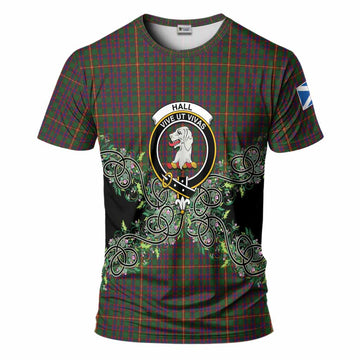 Hall Tartan T-Shirt Thistle Scottish Spirit