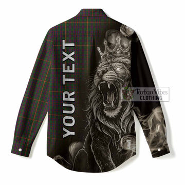 Hall Tartan Women Casual Shirt Roaring Lion Heritage
