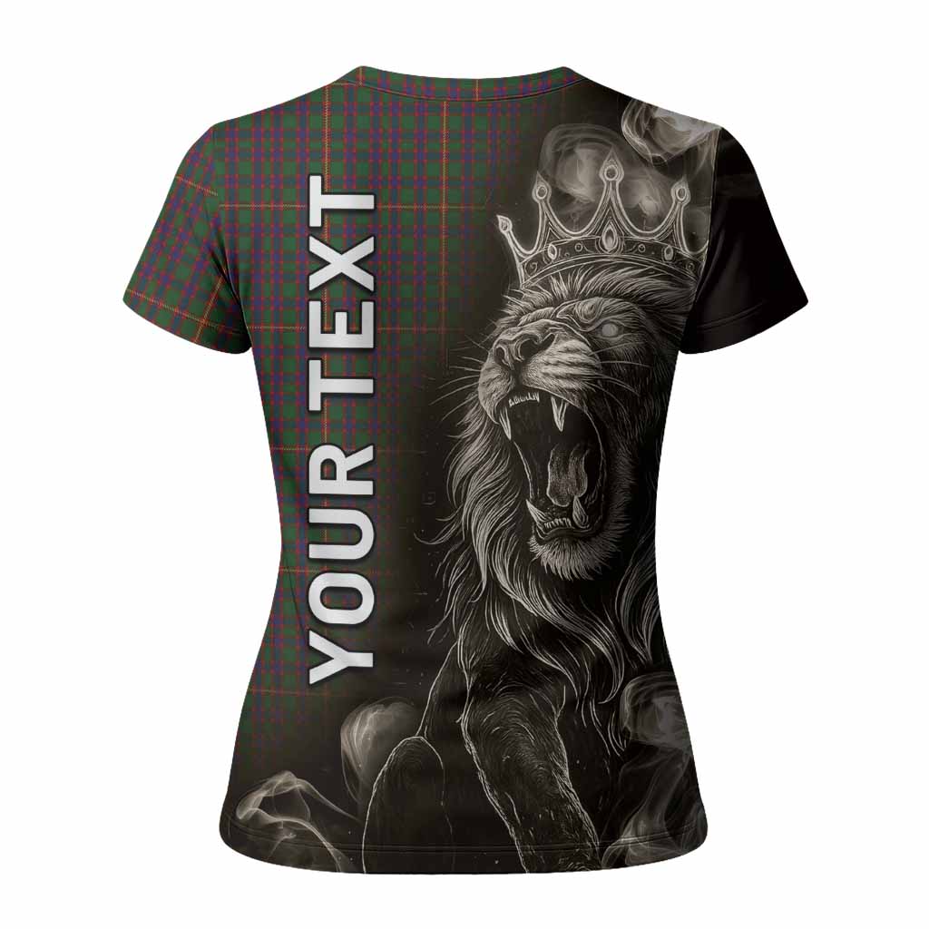 Hall Tartan Women T shirt Roaring Lion Heritage