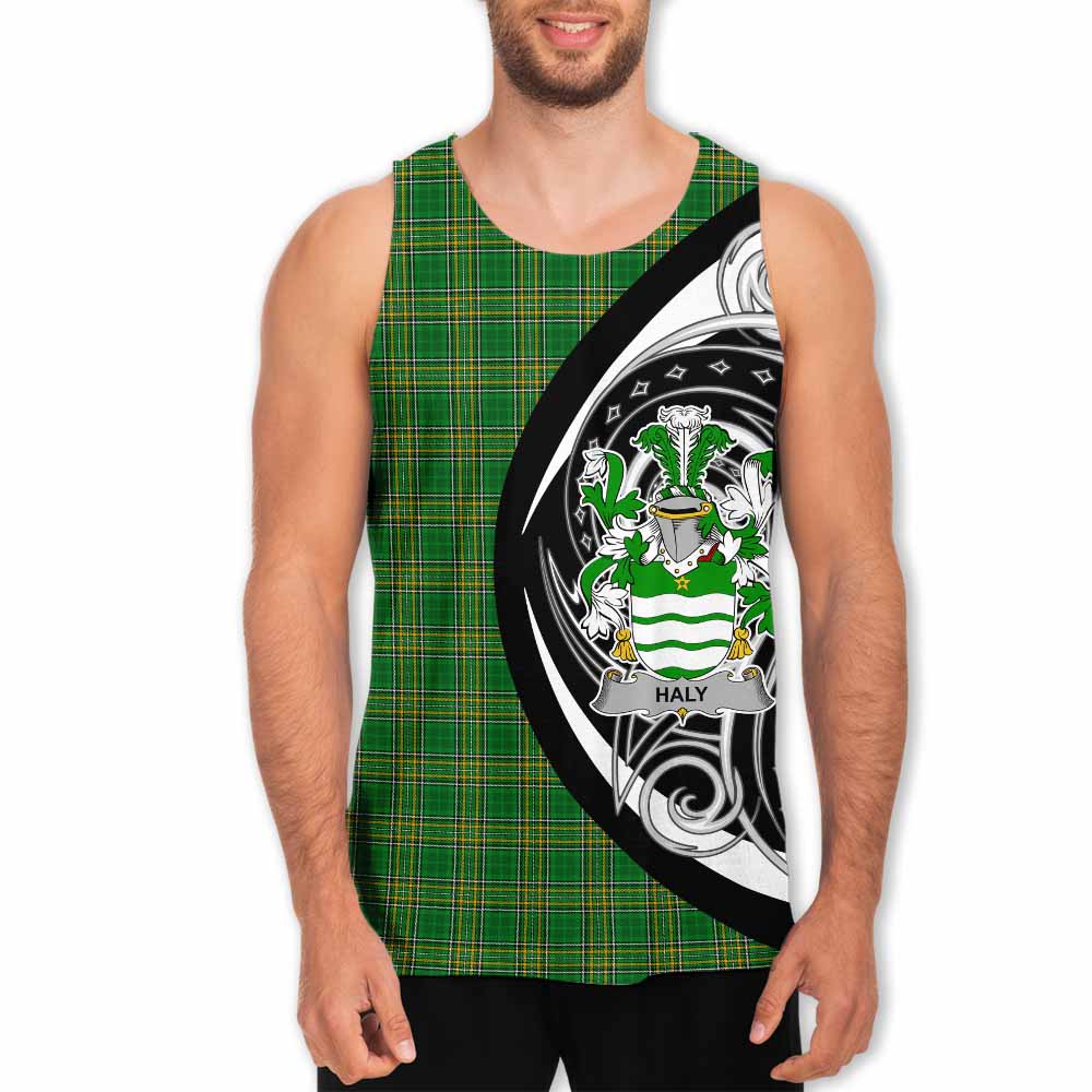 Haly Irish Clan Men's Tank Top Celtic Circle Style Men - Tartan Vibes Clothing