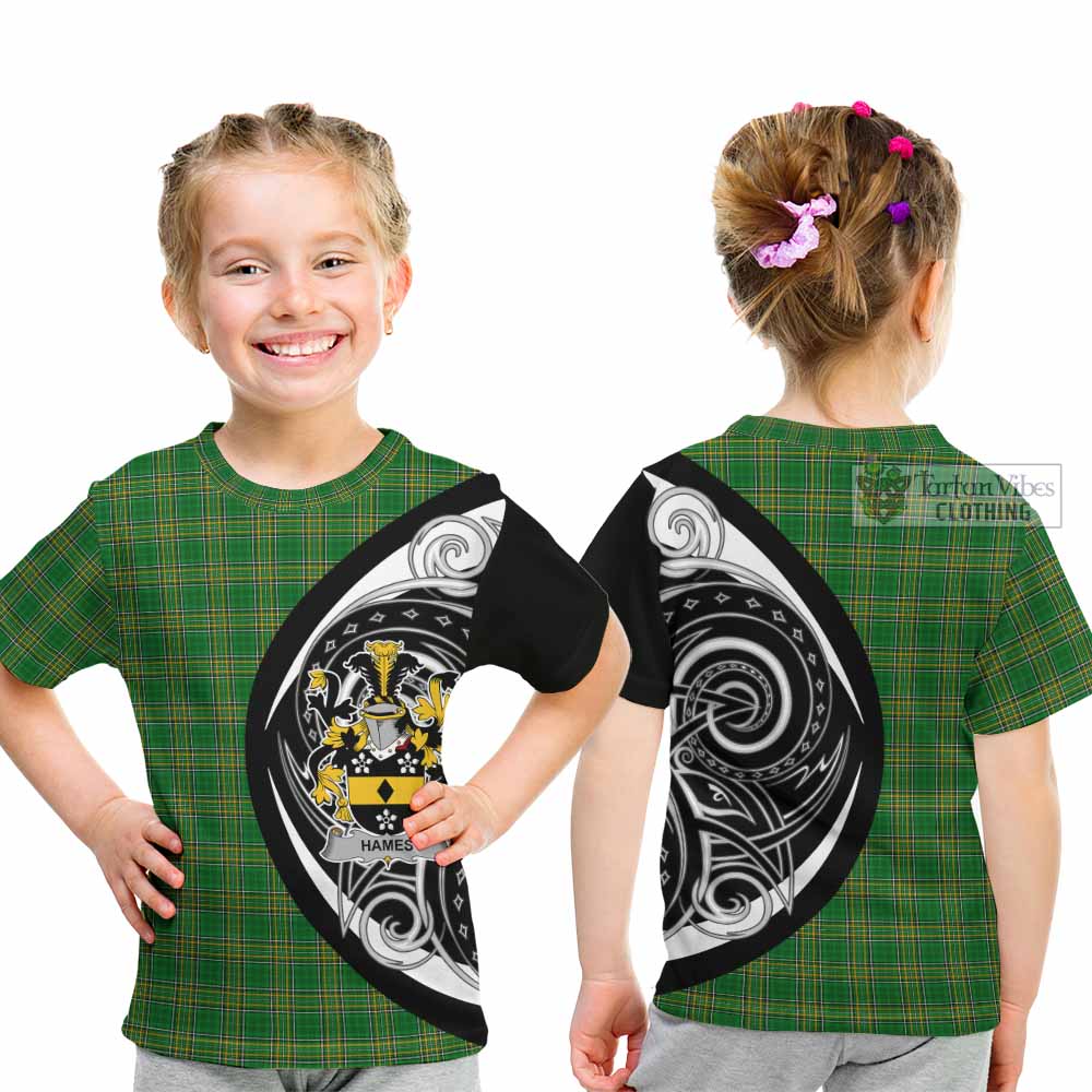 Hames Irish Clan Kid T-Shirt Celtic Circle Style - Tartan Vibes Clothing
