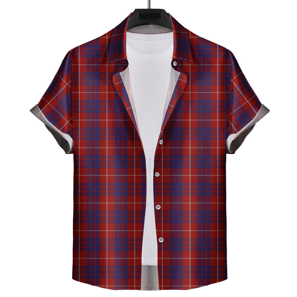 hamilton-tartan-short-sleeve-button-down-shirt