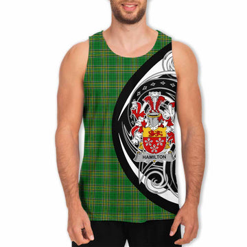 Hamilton Irish Clan Men's Tank Top Celtic Circle Style
