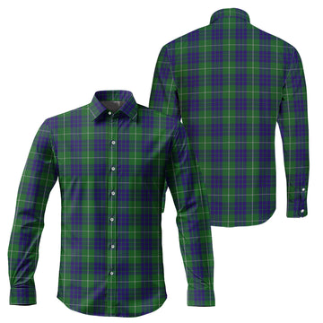 Hamilton Green Hunting Tartan Long Sleeve Button Up Shirt