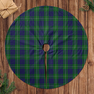Hamilton Green Hunting Tartan Christmas Tree Skirt