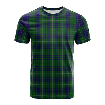 Hamilton Green Hunting Tartan T-Shirt