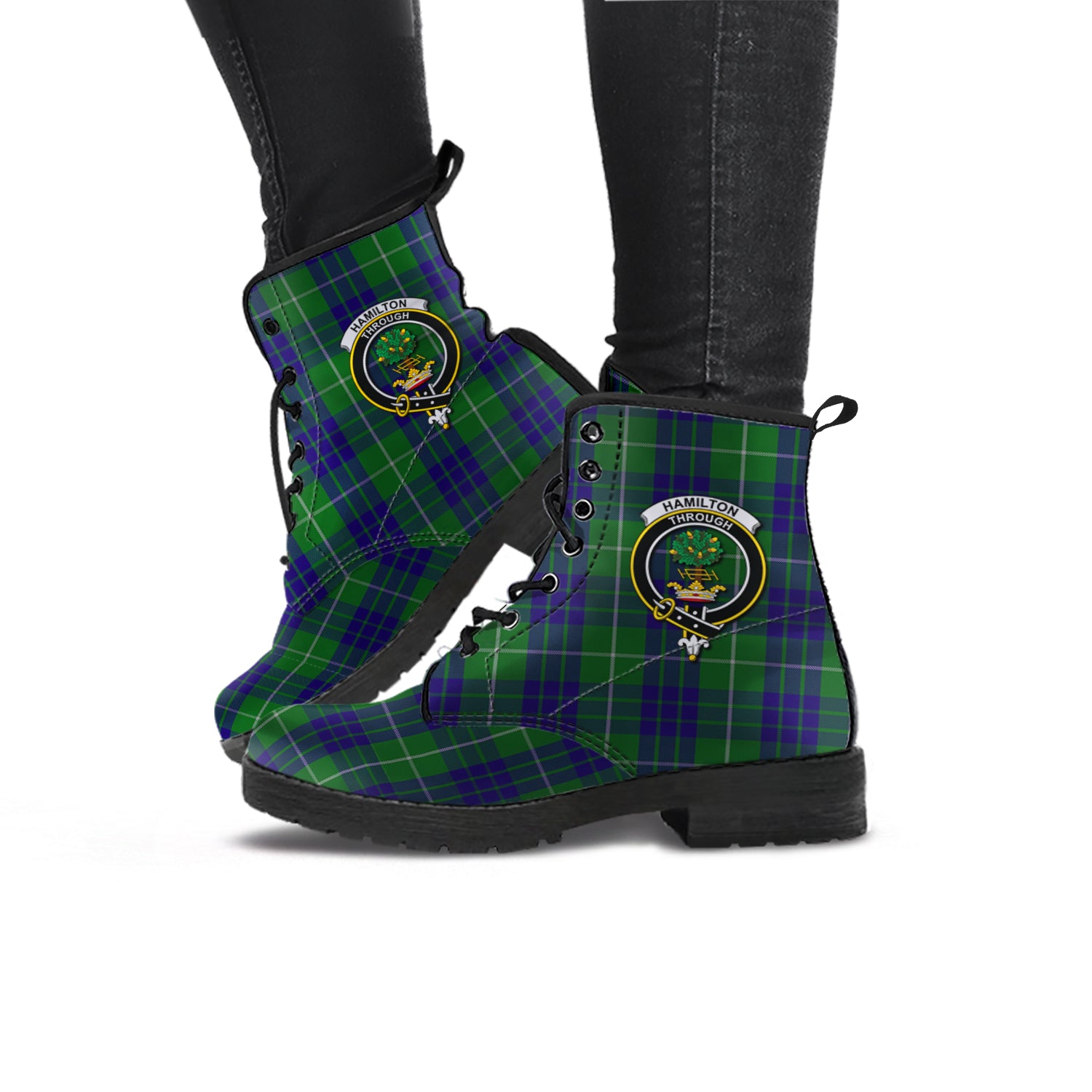 hamilton-green-hunting-tartan-leather-boots-with-family-crest