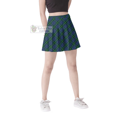 Hamilton Hunting Tartan Women's Plated Mini Skirt