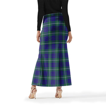 Hamilton Hunting Modern Tartan Womens Full Length Skirt