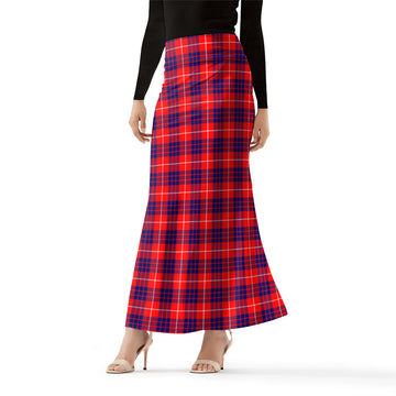 Hamilton Modern Tartan Womens Full Length Skirt