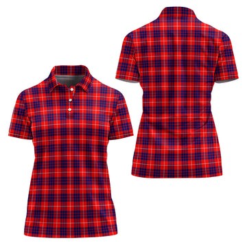 hamilton-modern-tartan-polo-shirt-for-women