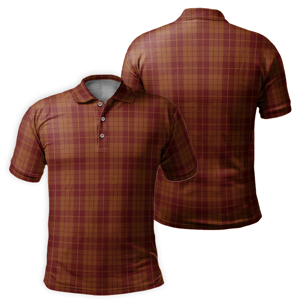 hamilton-red-tartan-mens-polo-shirt-tartan-plaid-men-golf-shirt-scottish-tartan-shirt-for-men