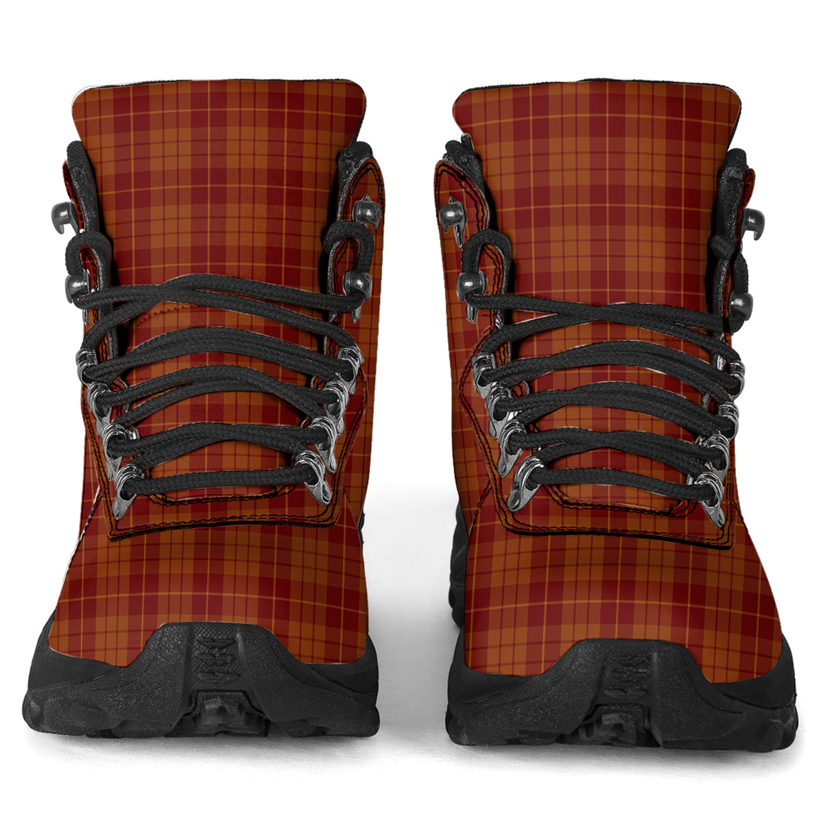 Hamilton Red Tartan Alpine Boots - Tartanvibesclothing