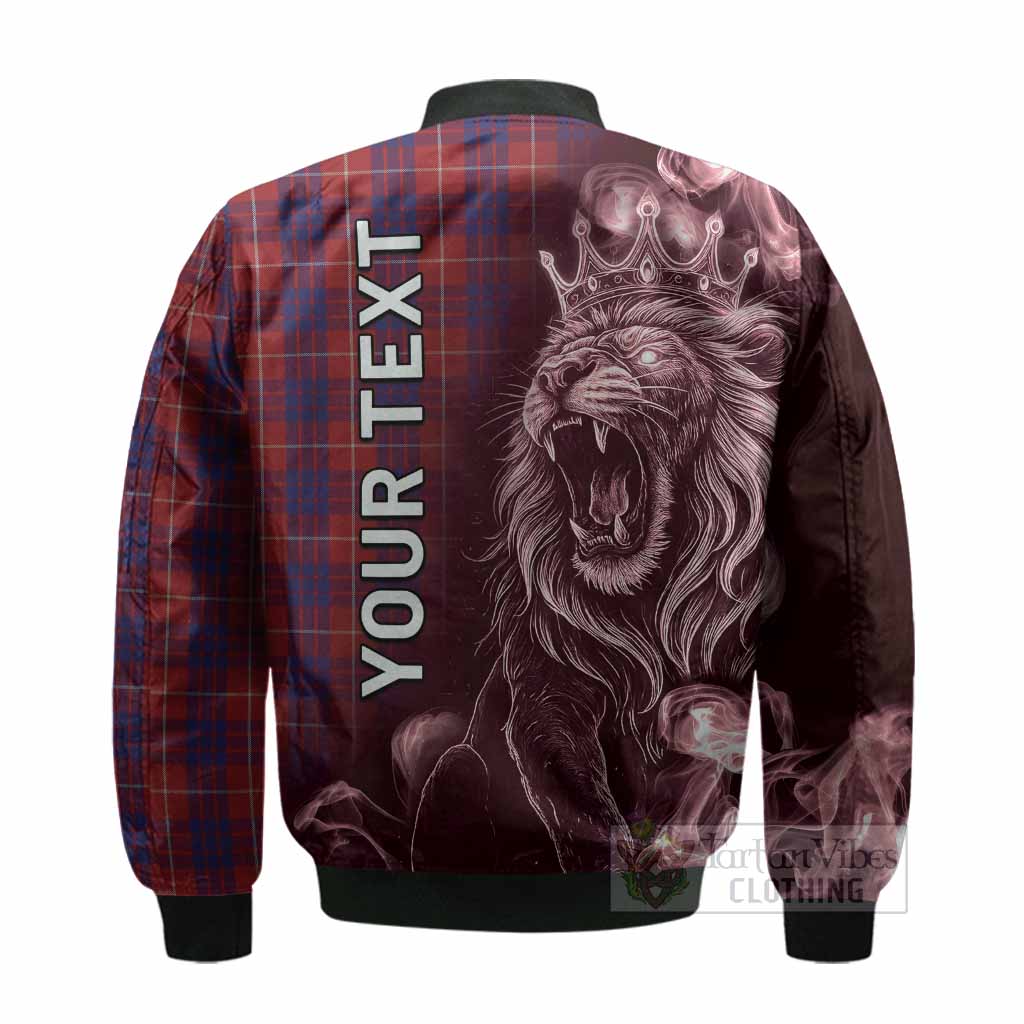 Hamilton Tartan Bomber Jacket Roaring Lion Heritage