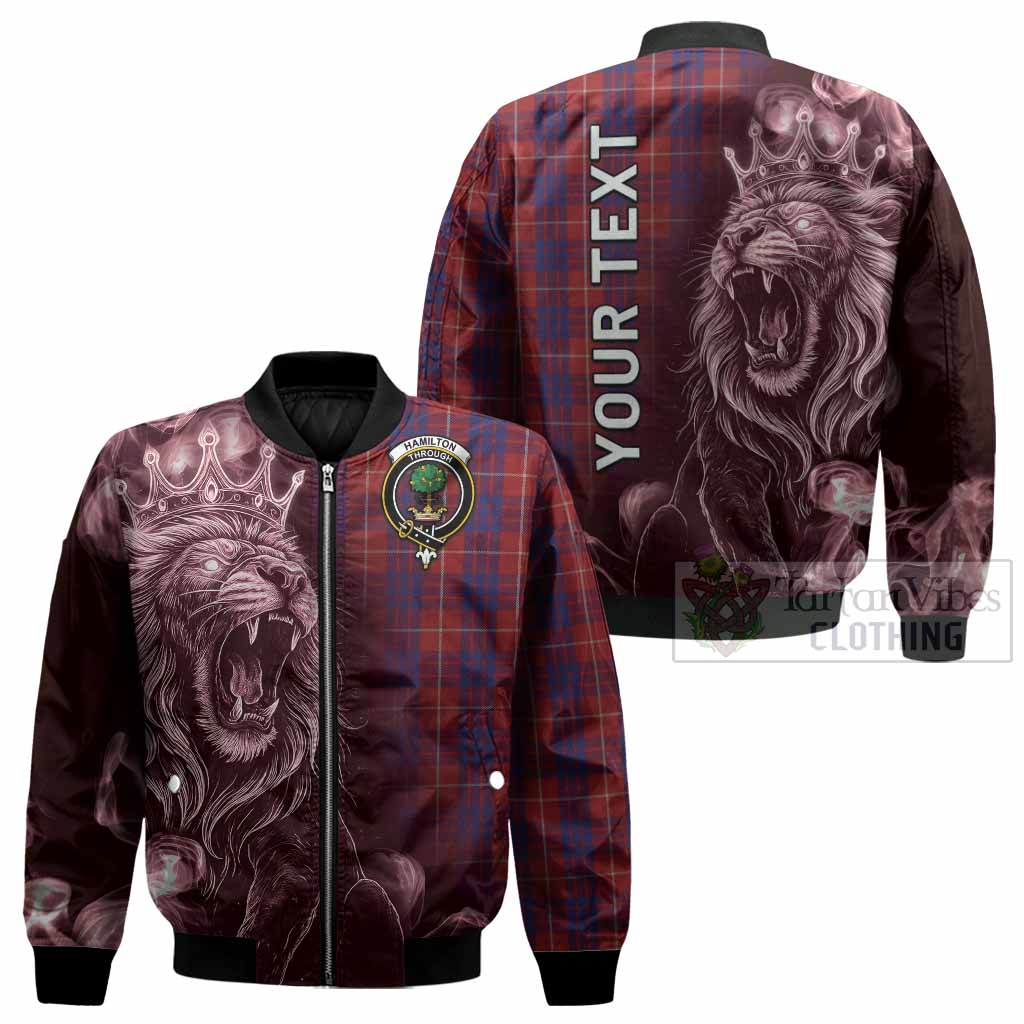 Hamilton Tartan Bomber Jacket Roaring Lion Heritage