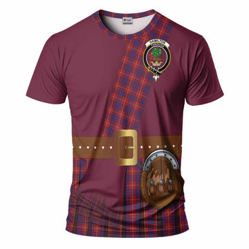 Hamilton Tartan Crest T-Shirt Kilt Costume Style