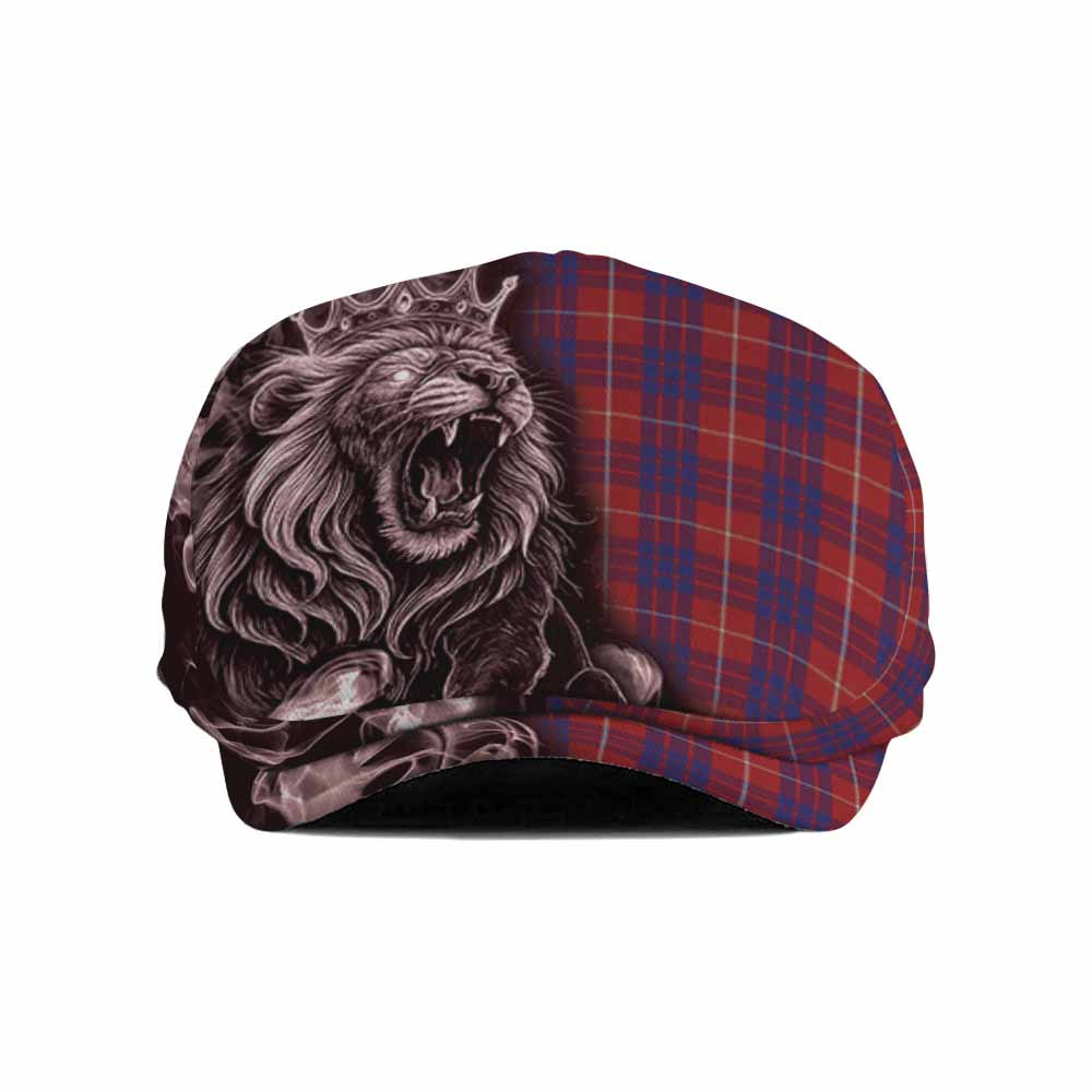 Hamilton Tartan Flat Cap, Jeff Cap Roaring Lion Heritage