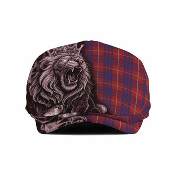 Hamilton Tartan Flat Cap, Jeff Cap Roaring Lion Heritage