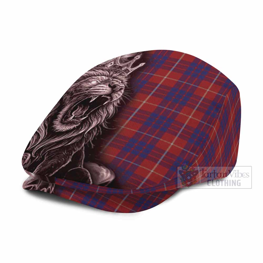 Hamilton Tartan Flat Cap, Jeff Cap Roaring Lion Heritage