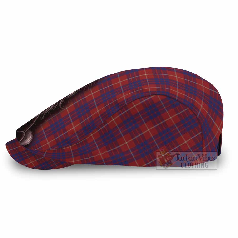 Hamilton Tartan Flat Cap, Jeff Cap Roaring Lion Heritage