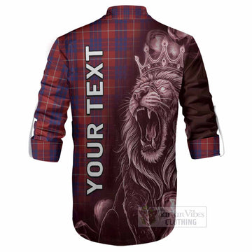 Hamilton Tartan Ghillie Shirt Roaring Lion Heritage