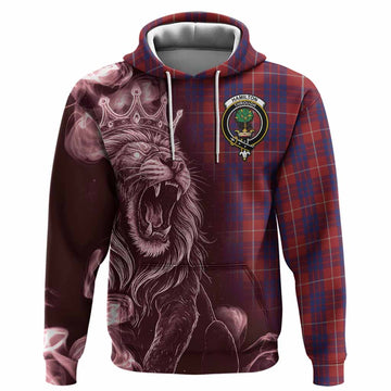 Hamilton Tartan Hoodie Roaring Lion Heritage