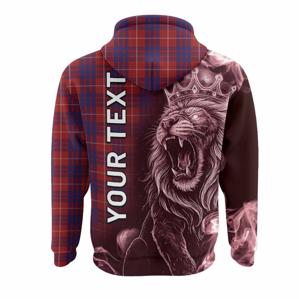 Hamilton Tartan Hoodie Roaring Lion Heritage