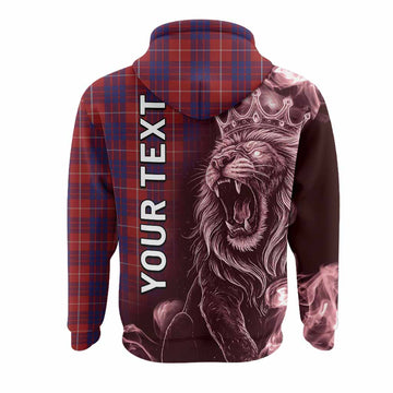 Hamilton Tartan Hoodie Roaring Lion Heritage