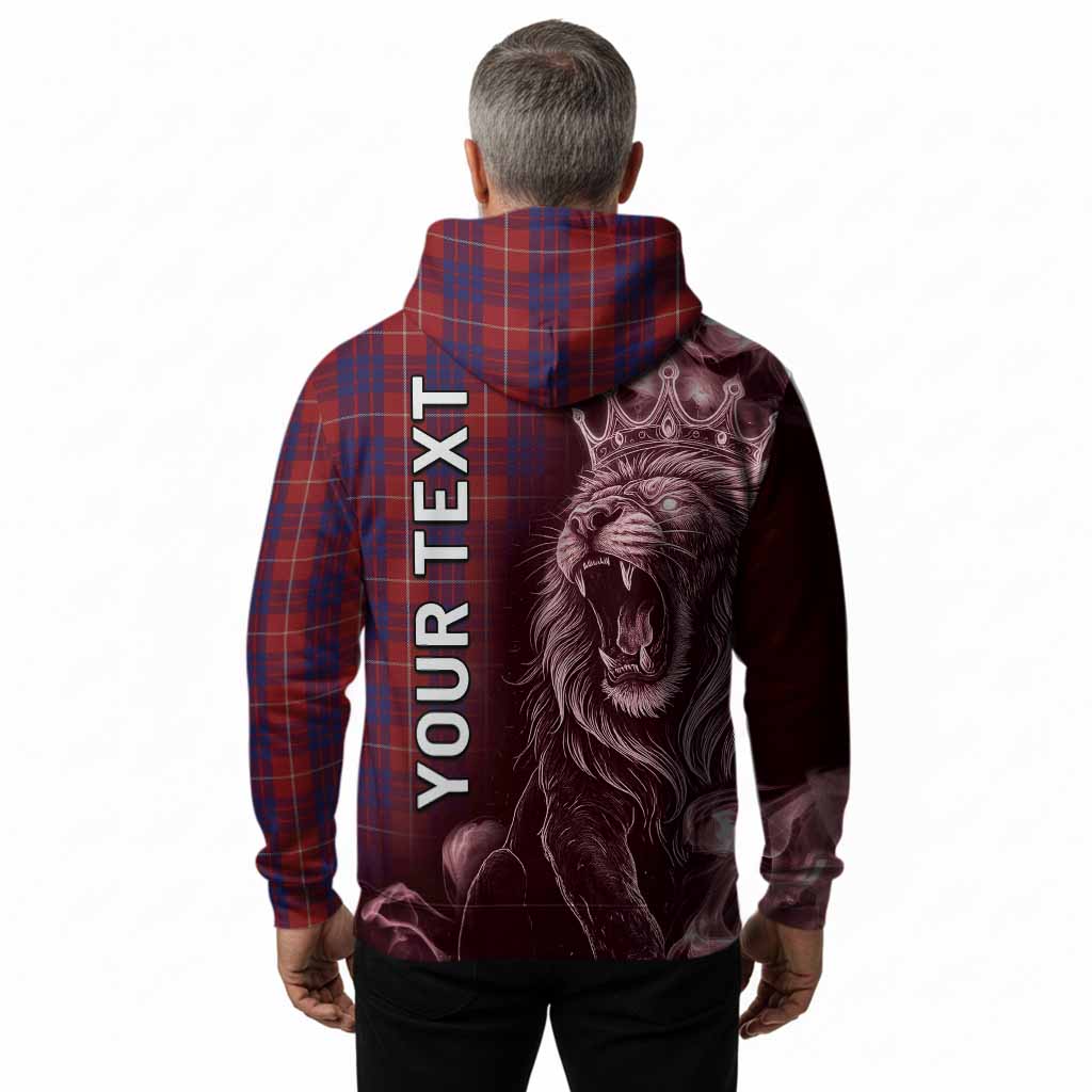 Hamilton Tartan Hoodie Roaring Lion Heritage