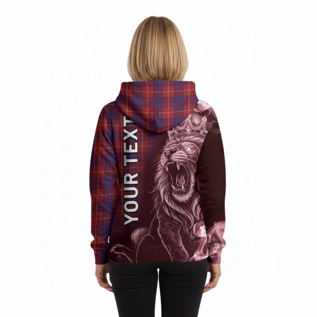 Hamilton Tartan Hoodie Roaring Lion Heritage