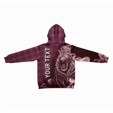Hamilton Tartan Kid Hoodie Roaring Lion Heritage