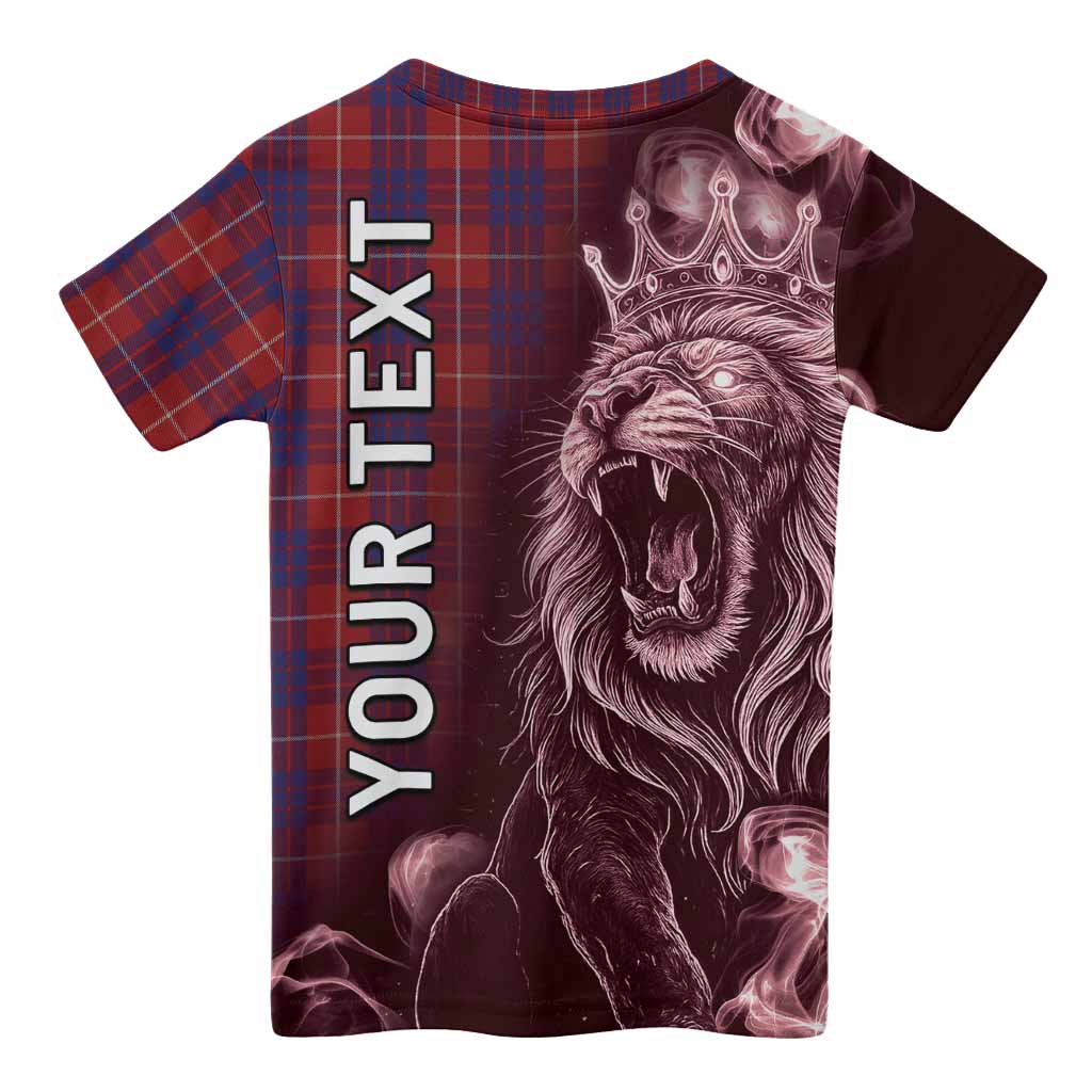 Hamilton Tartan Kid T-shirt Roaring Lion Heritage