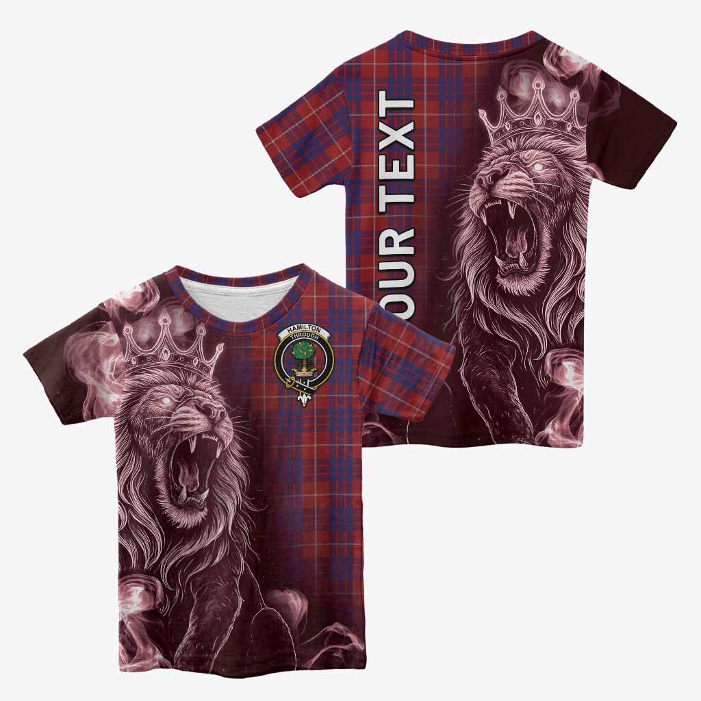 Hamilton Tartan Kid T-shirt Roaring Lion Heritage
