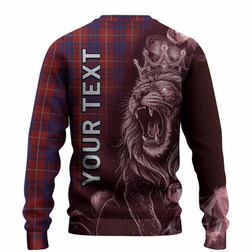 Hamilton Tartan Knitted Sweater Roaring Lion Heritage