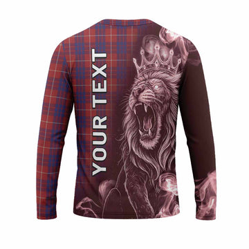 Hamilton Tartan Long Sleeve T-Shirt Roaring Lion Heritage