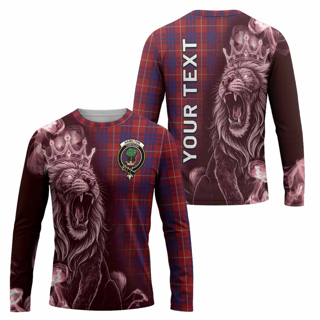 Hamilton Tartan Long Sleeve T-Shirt Roaring Lion Heritage
