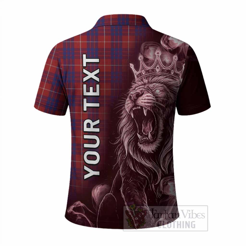Hamilton Tartan Polo Shirt Roaring Lion Heritage