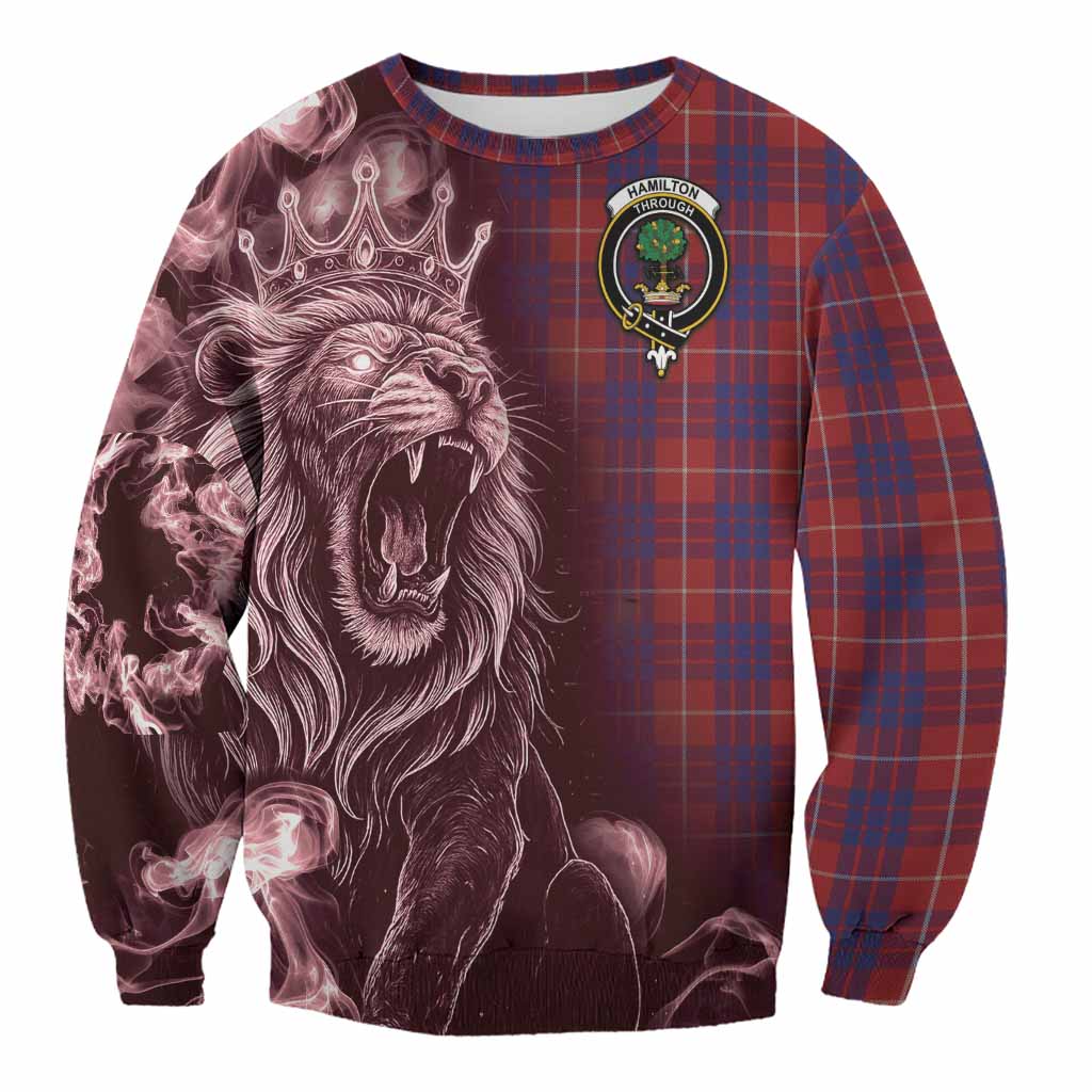 Hamilton Tartan Sweatshirt Roaring Lion Heritage