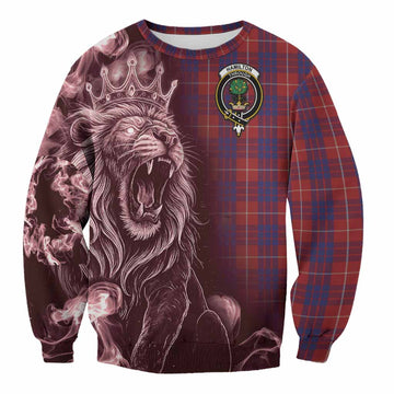 Hamilton Tartan Sweatshirt Roaring Lion Heritage