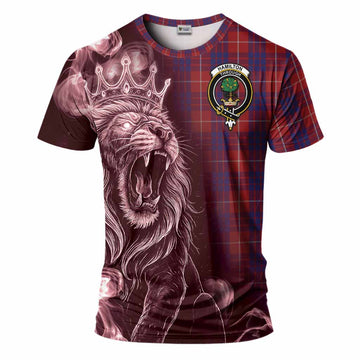 Hamilton Tartan T-Shirt Roaring Lion Heritage